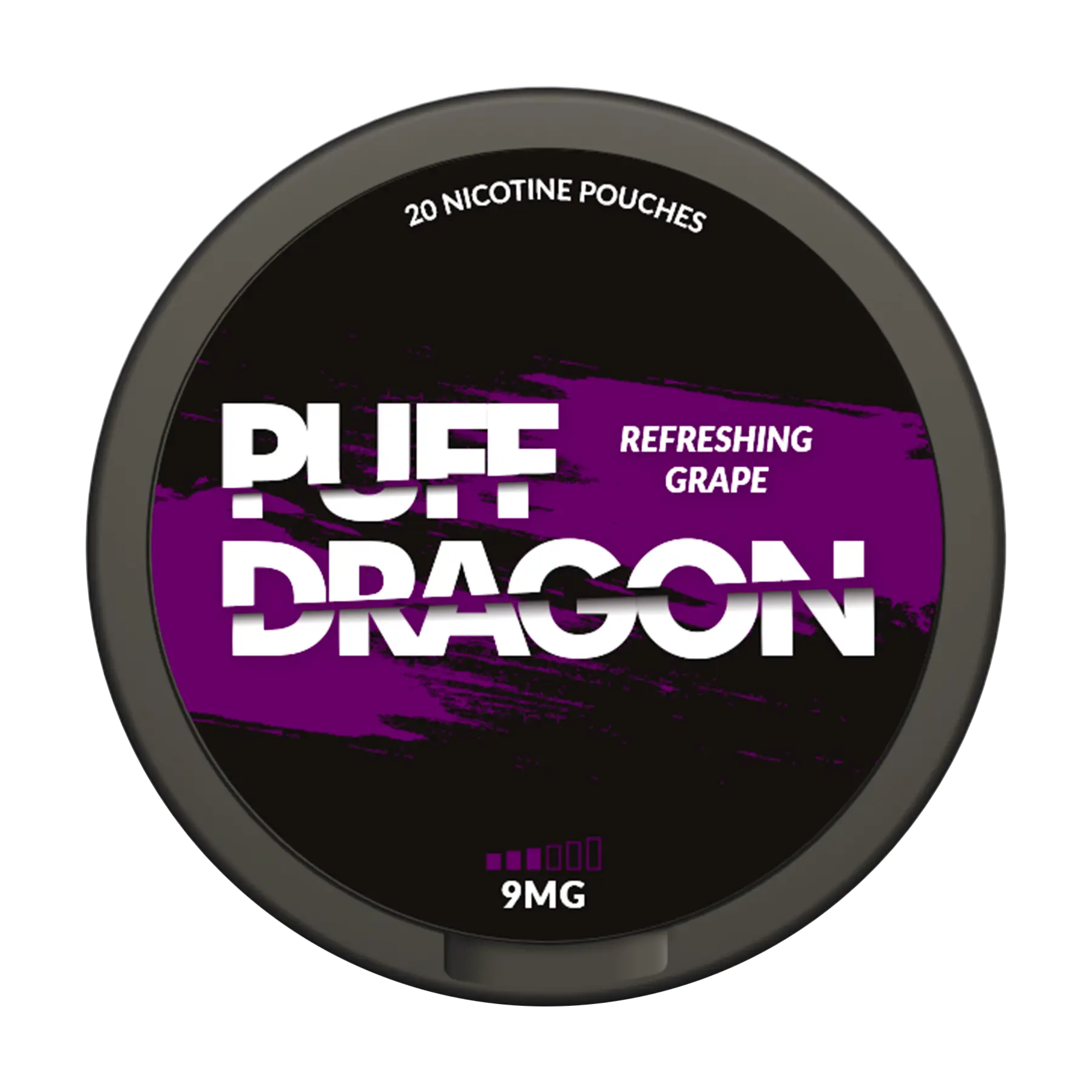 Puff Dragon Nicotine Pouches - Refreshing Grape 9mg