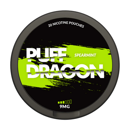 Puff Dragon Nicotine Pouches - Spearmint 9mg