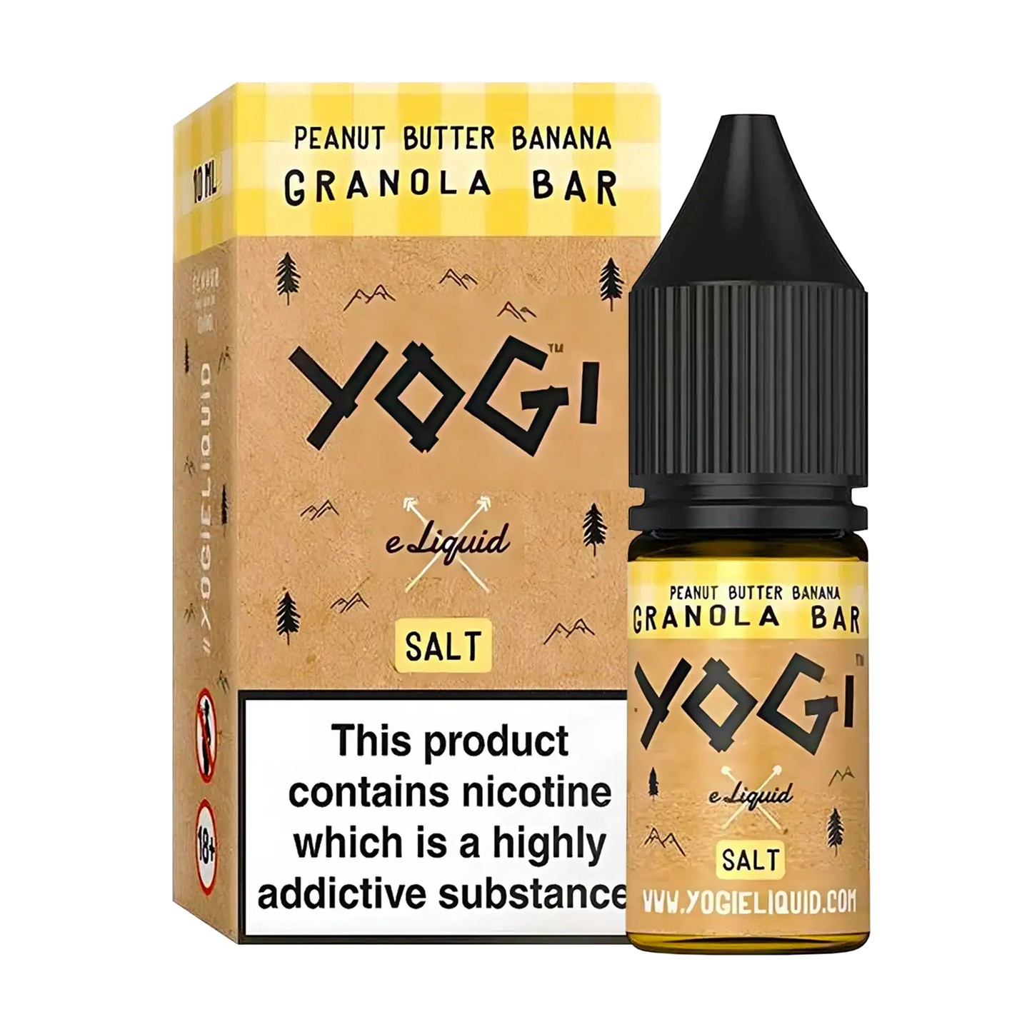Yogi Granola Bar Nicotine Salt - Peanut Butter Banana