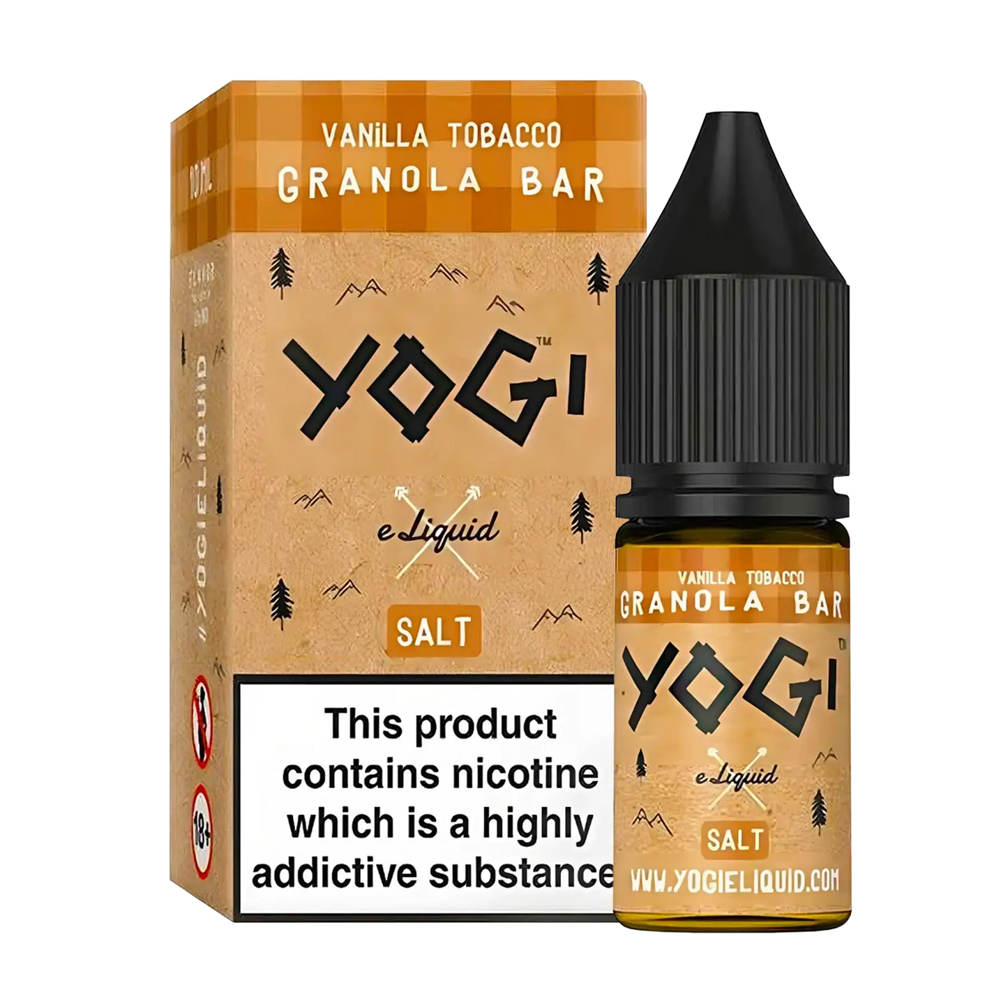 Yogi Granola Bar Nicotine Salt - Vanilla Tobacco