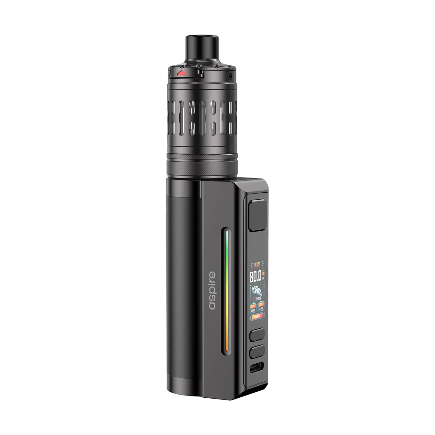 Aspire Zelos M80 Mouth To Lung Kit - Gun Metal