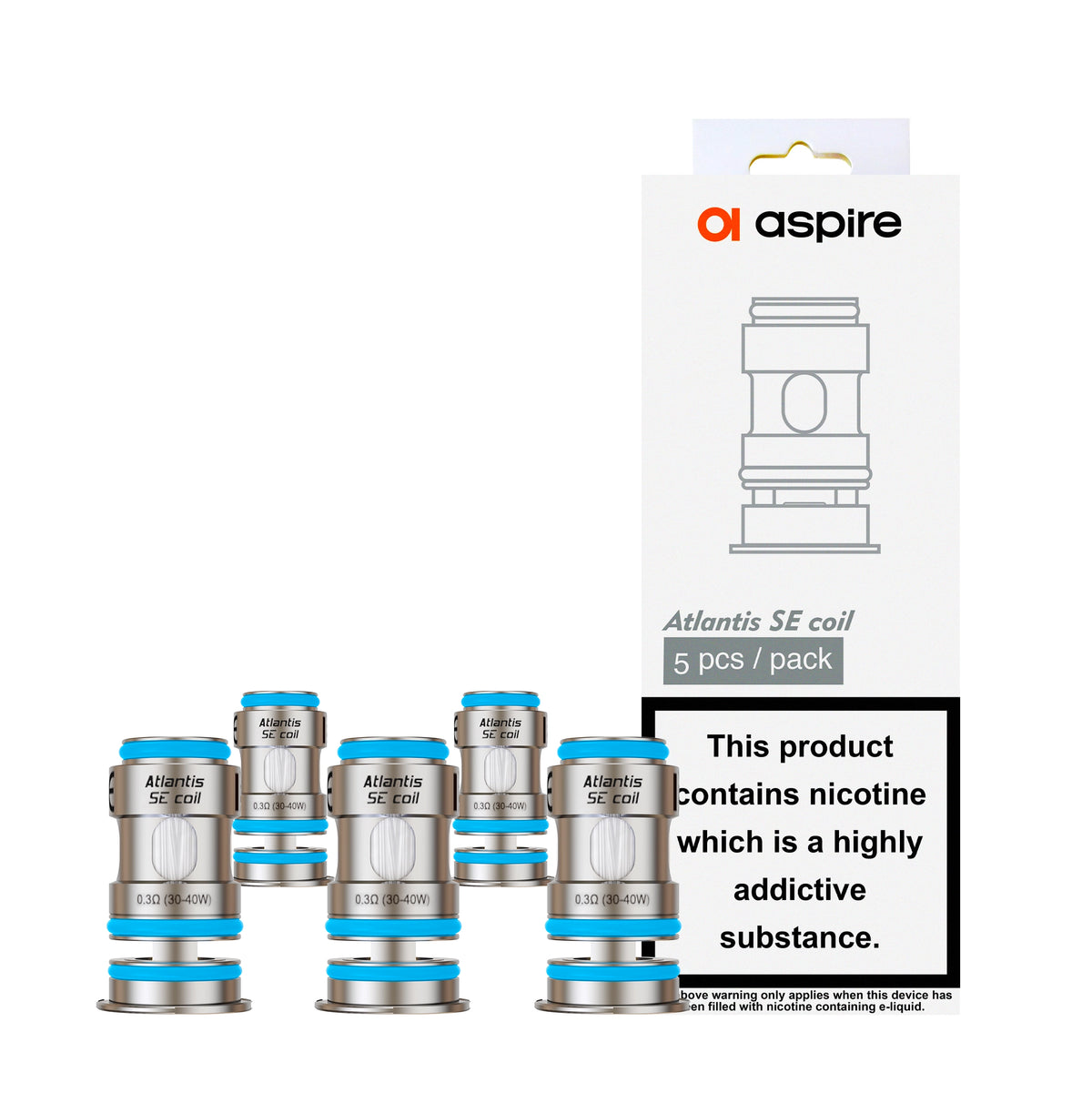 Aspire's Atlantis SE coils are designed for use with the Atlantis GT Tank only. There are 3 versions of this coil available, to support Direct To Lung vaping.Aspire's Atlantis SE coils are designed for use with the Atlantis GT Tank only. There are 3 versions of this coil available, to support Direct To Lung vaping.