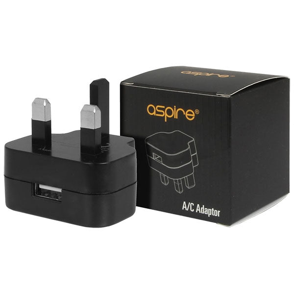 Aspire UK 1A Wall Plug Adapter/Charger