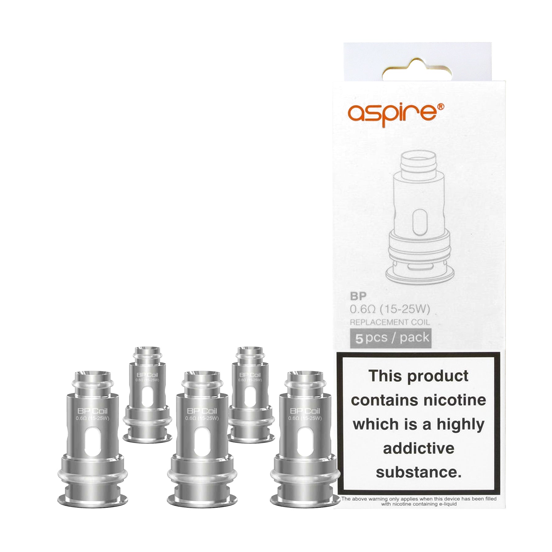Aspire BP Coils | Aspire Replacement | Buy Aspire BP60 Coils Online
