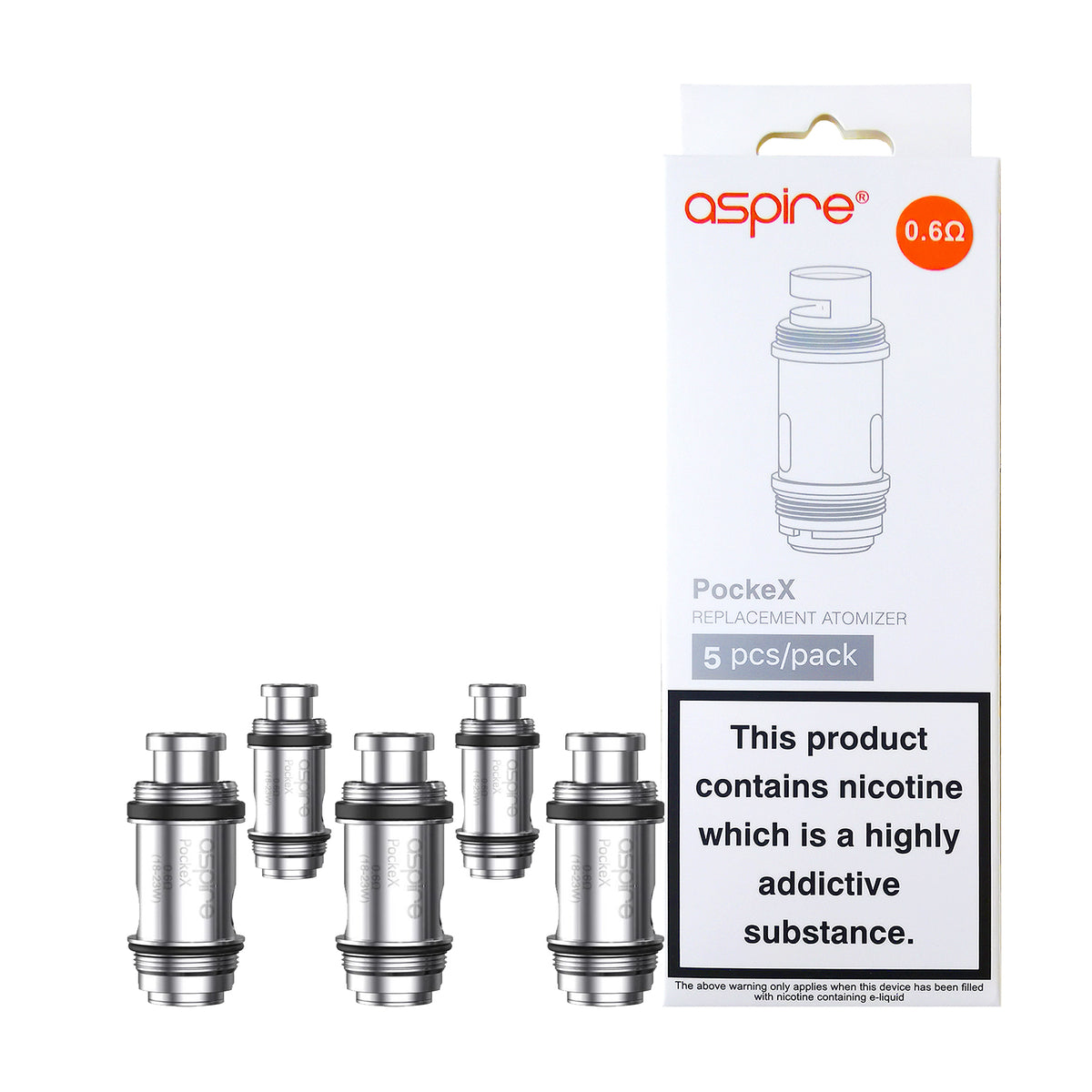 Aspire PockeX | Aspire Replacement | Buy Vape Coils Online