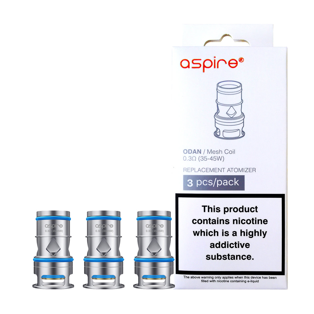 Odan | Aspire Replacement | Buy Aspire Vape Coils Online