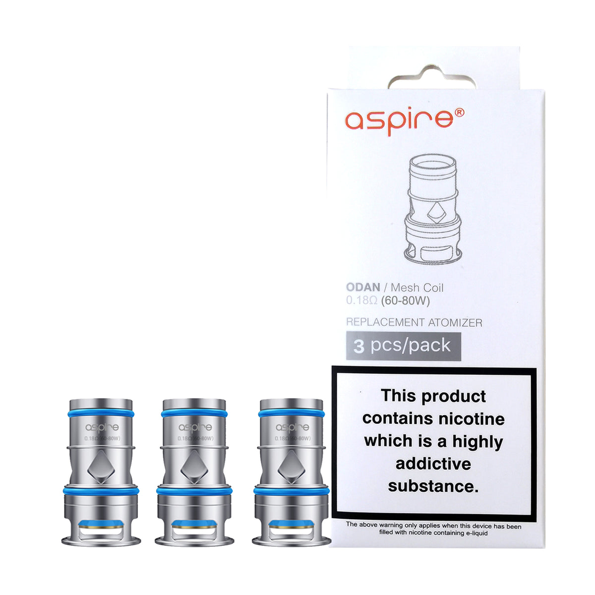 Odan | Aspire Replacement | Buy Aspire Vape Coils Online