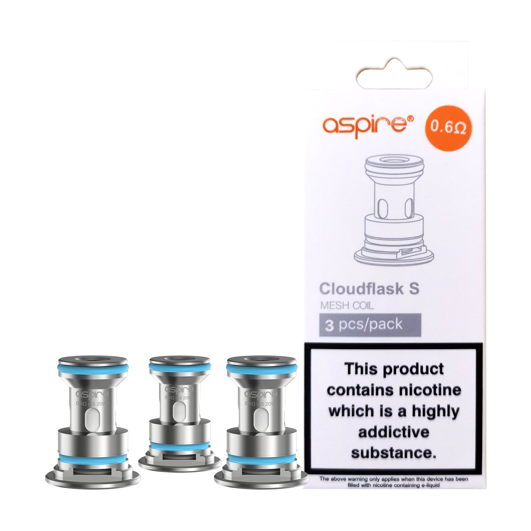 Cloudflask | Aspire Replacement | Buy Vape Coils Online