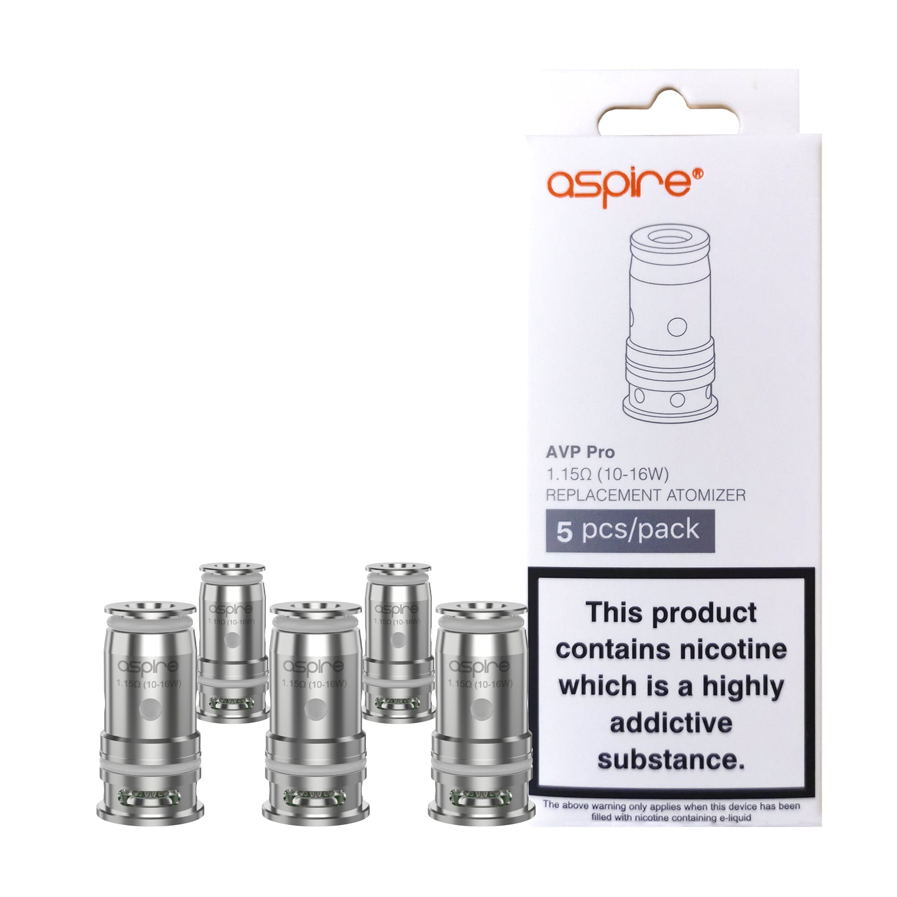 AVP Pro | Aspire Replacement | Buy Aspire AVP Pro Coils Online