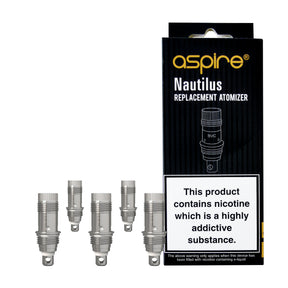 Aspire UK Nautilus 0.7 ohm Replacement Coils - 5 Pack