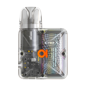 Aspire's Cyber X gives you the optimal balance of style and portability by putting futuristic transparent cyber elements into a thin and portable design.