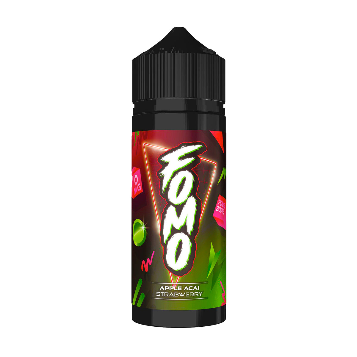 Apple Acai Strawberry | FOMO | Buy 100ml Vape Juice Online UK