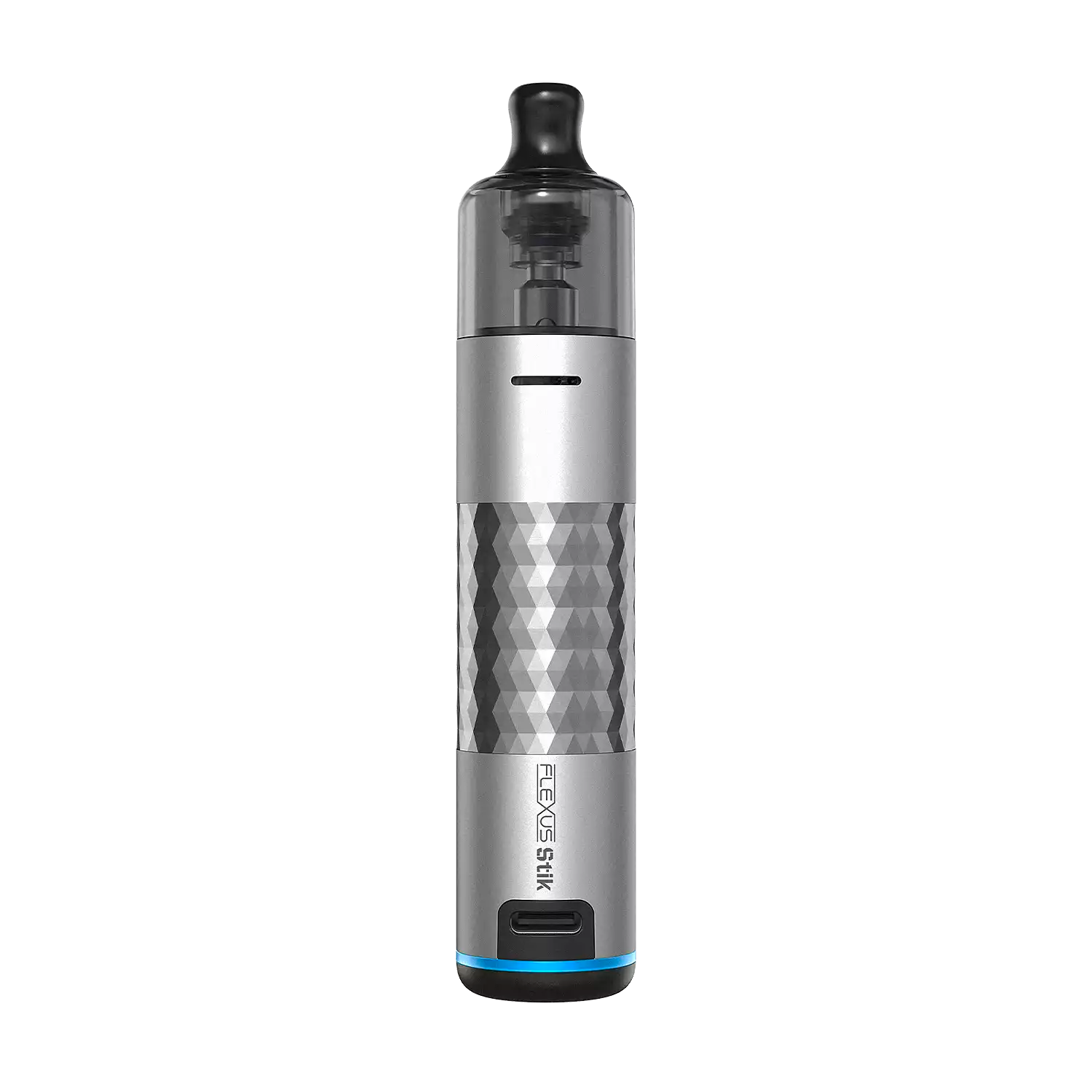 Aspire Flexus Stik | Silver Diamond Knurling | UK Next Day Delivery
