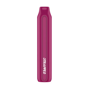 The Strapped Stix Grape Blackcurrant Disposable Vape combines sweet and sticky blackcurrant with tangy and slightly sour grape for an ultimate fruity flavour combo.
