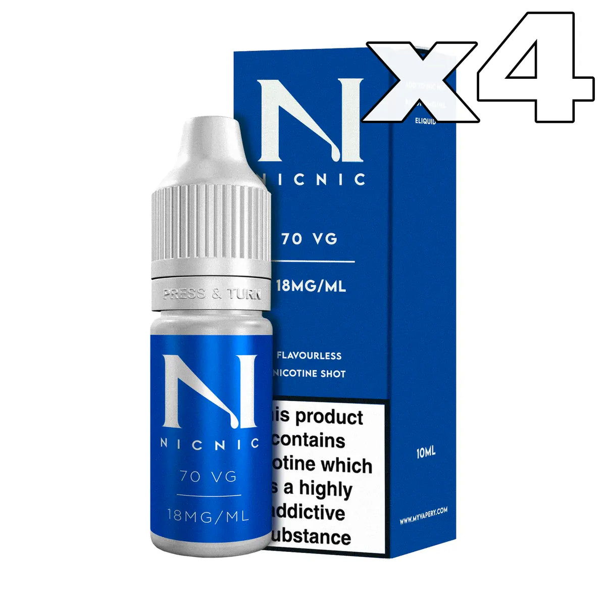 Nic Shots | 18mg 10ml | UK Aspire Vendor Nicotine Shots