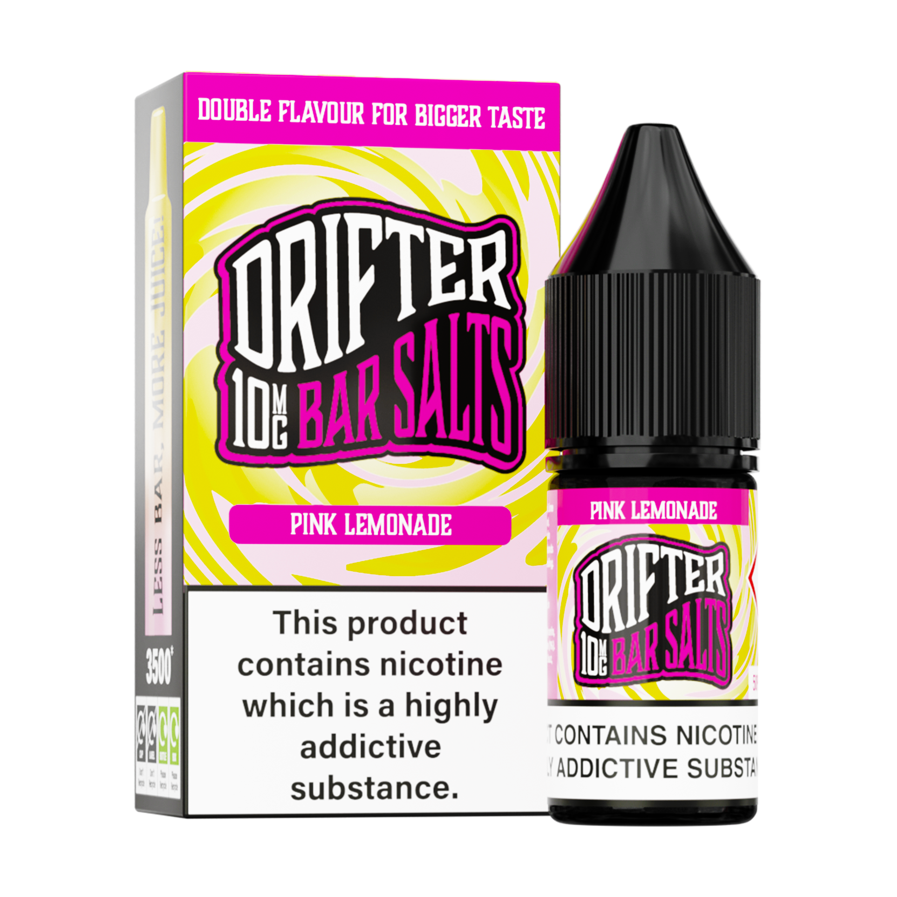 Drifter Bar Salts - Pink Lemonade 10ml E Liquid Nicotine Salt