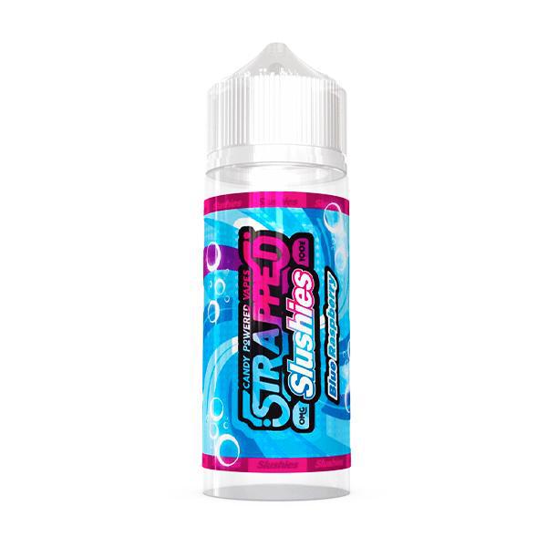 Blue Raspberry | Strapped Slushies | Buy 100ml Vape Juice Online UK