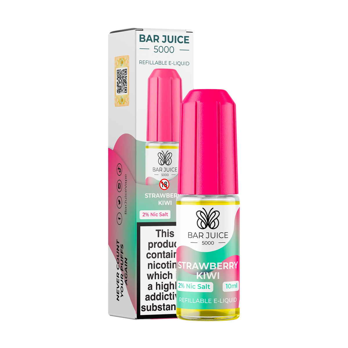 Bar Juice 5000 Strawberry Kiwi | Buy 10ml Vape Juice Online