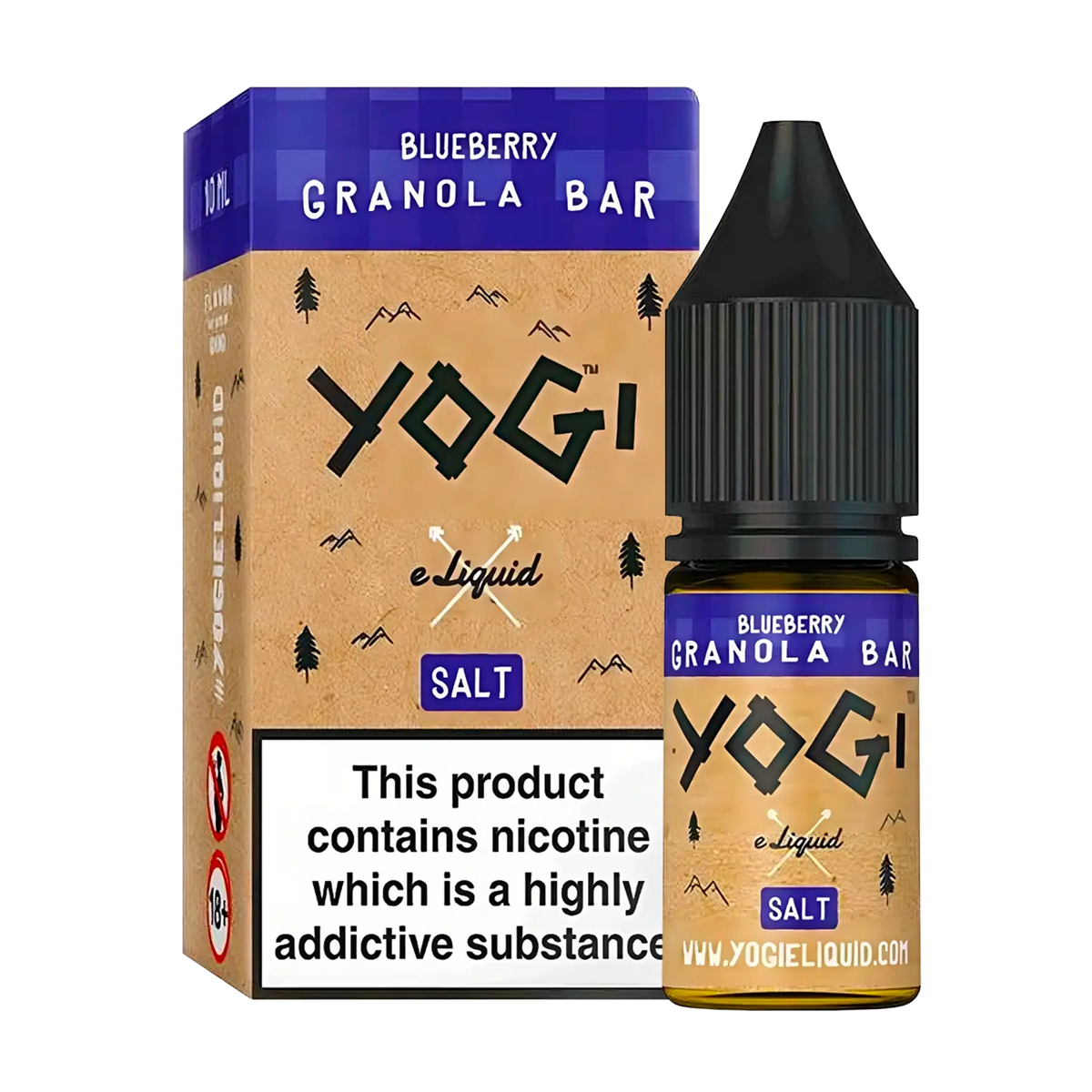 Yogi Blueberry Granola Bar Nic Salt
