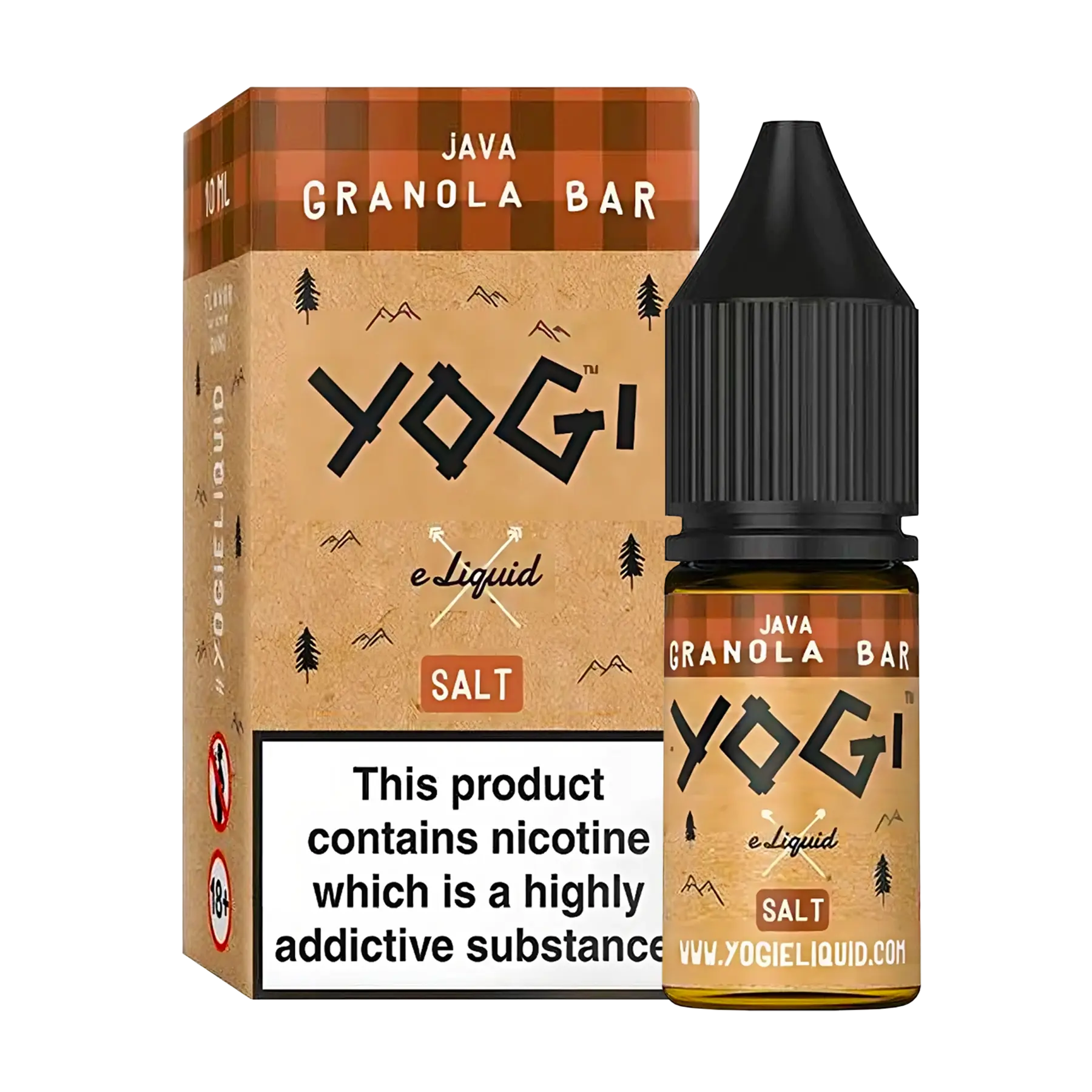 Yogi Java Granola Bar Nic Salt