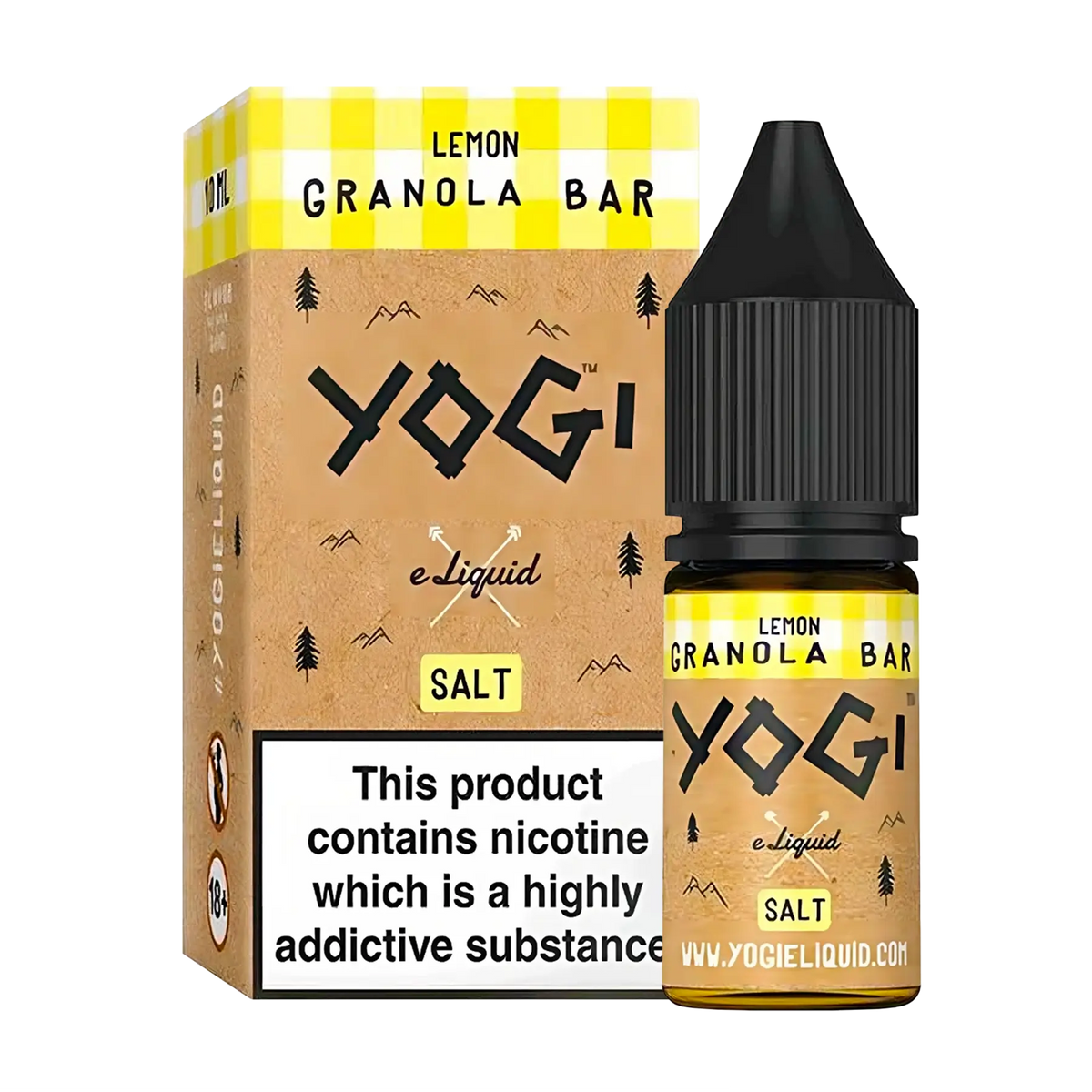 Yogi Lemon Granola Bar Nic Salt