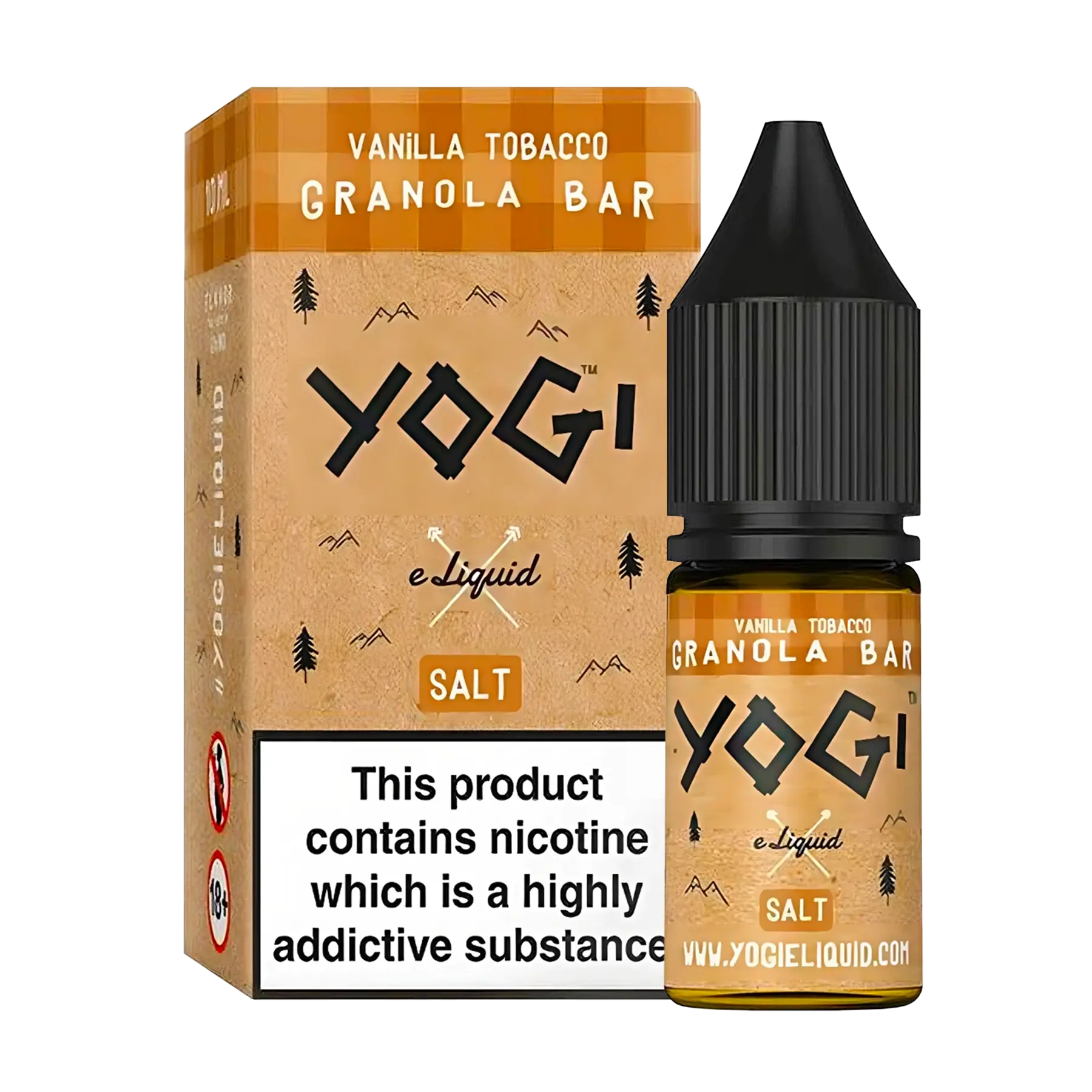 Yogi Vanilla Tobacco Granola Bar Nic Salt